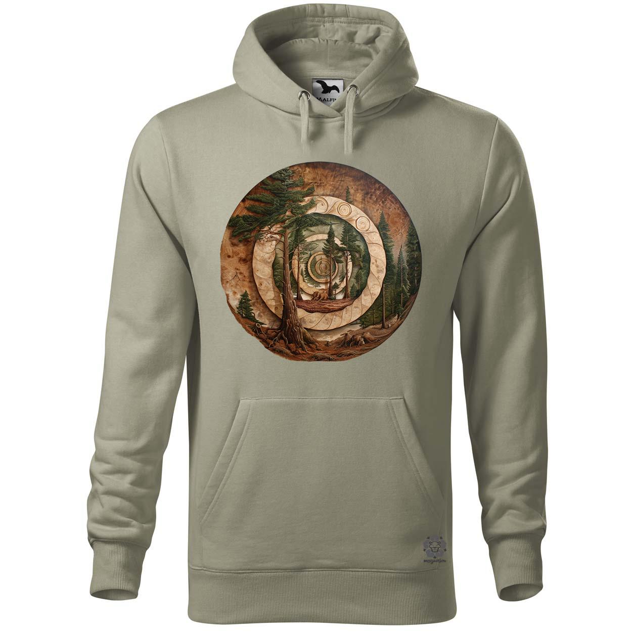 Fibonacci fákkal v8 egyedi  pulóver 