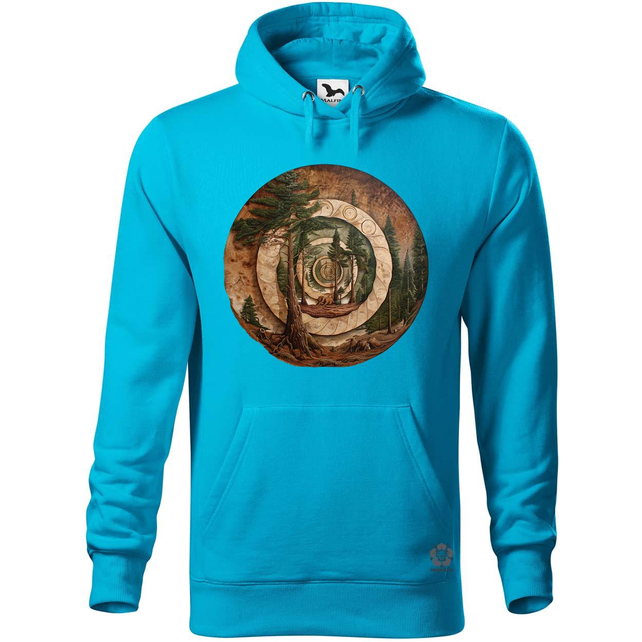 Fibonacci fákkal v8 egyedi  pulóver 