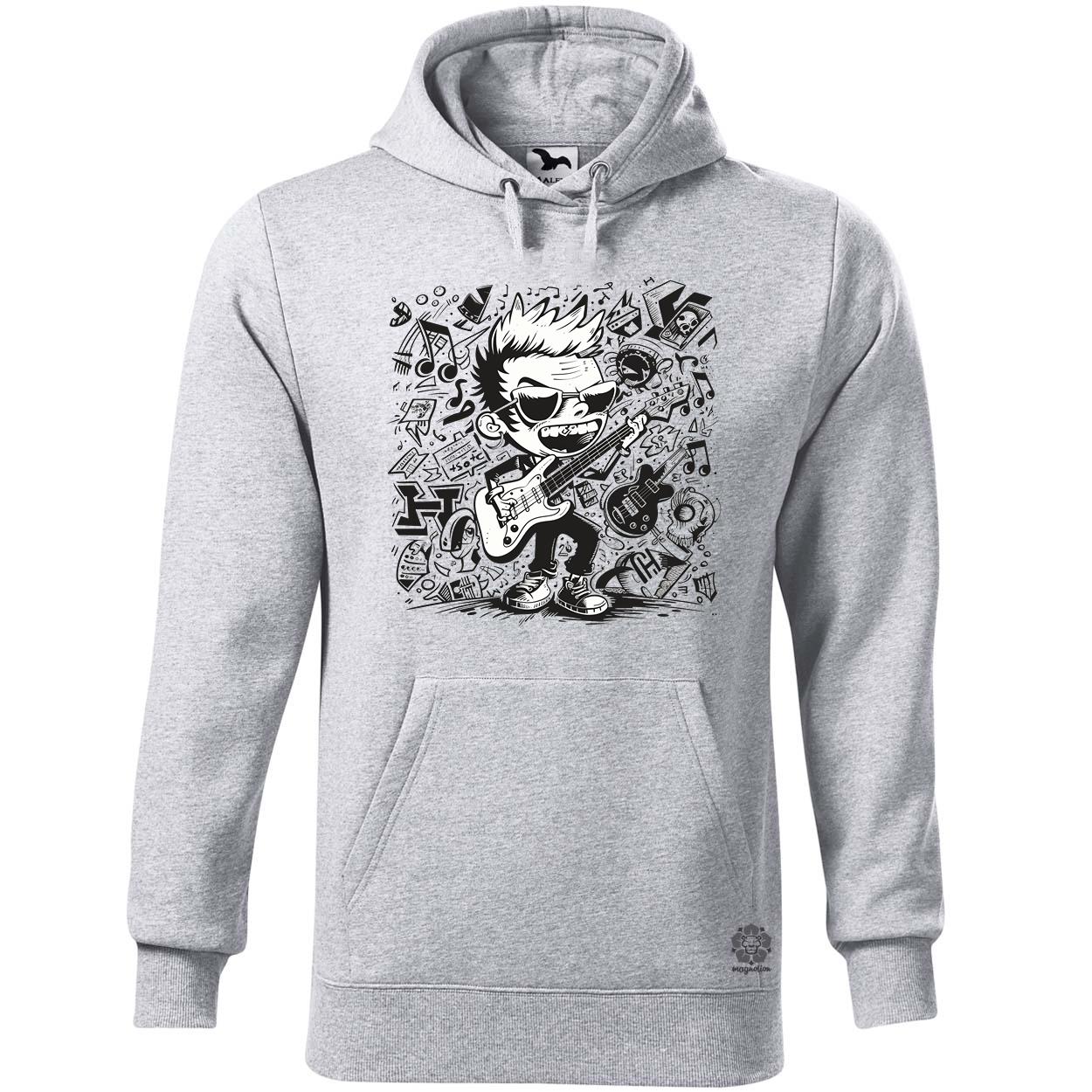 Rajzfilm punk srác v6 egyedi  pulóver 