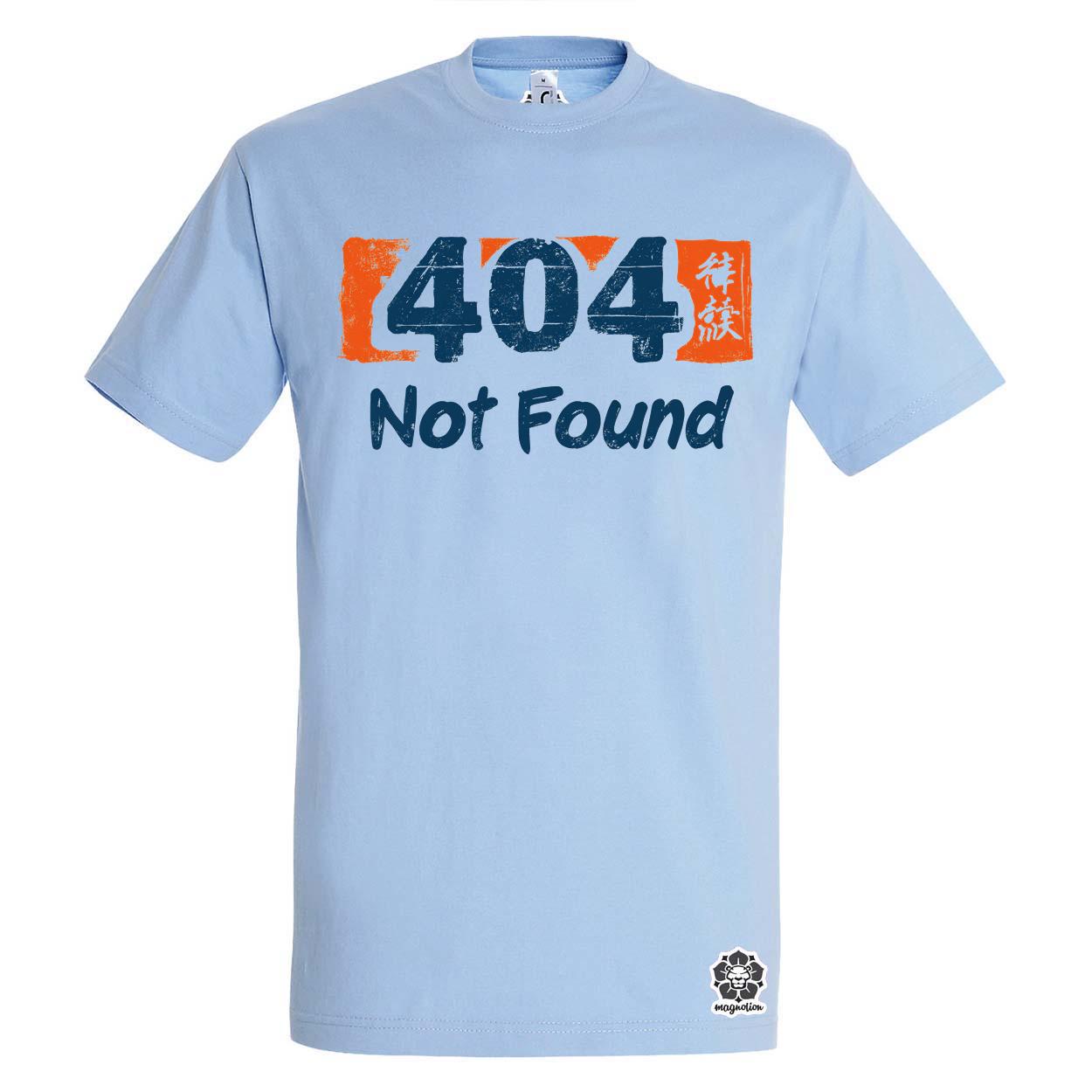 404 not found v5 egyedi póló 