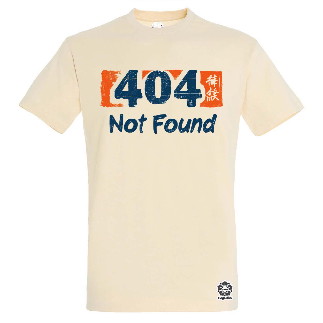 404 not found v5 egyedi póló 