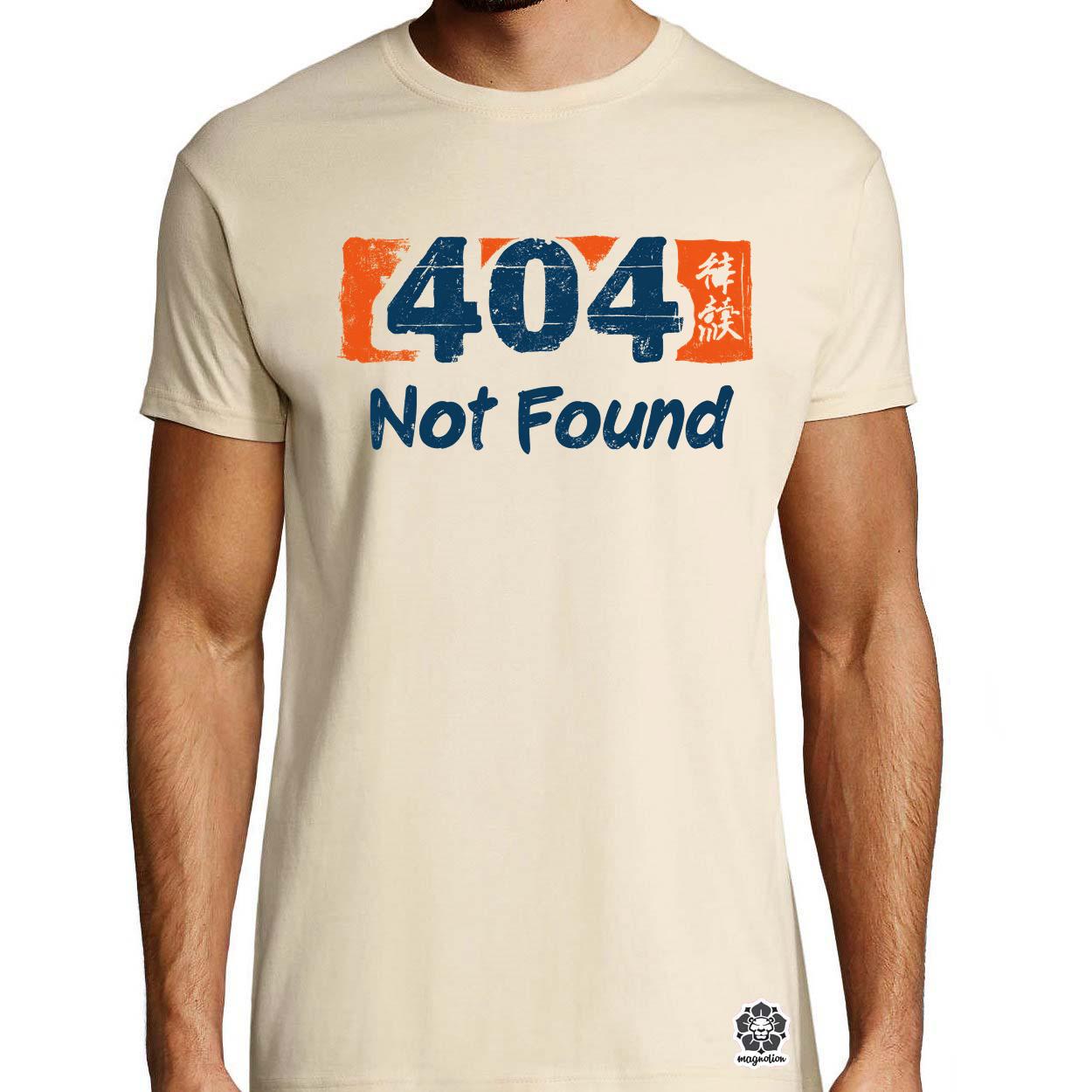 404 not found v5 egyedi póló 