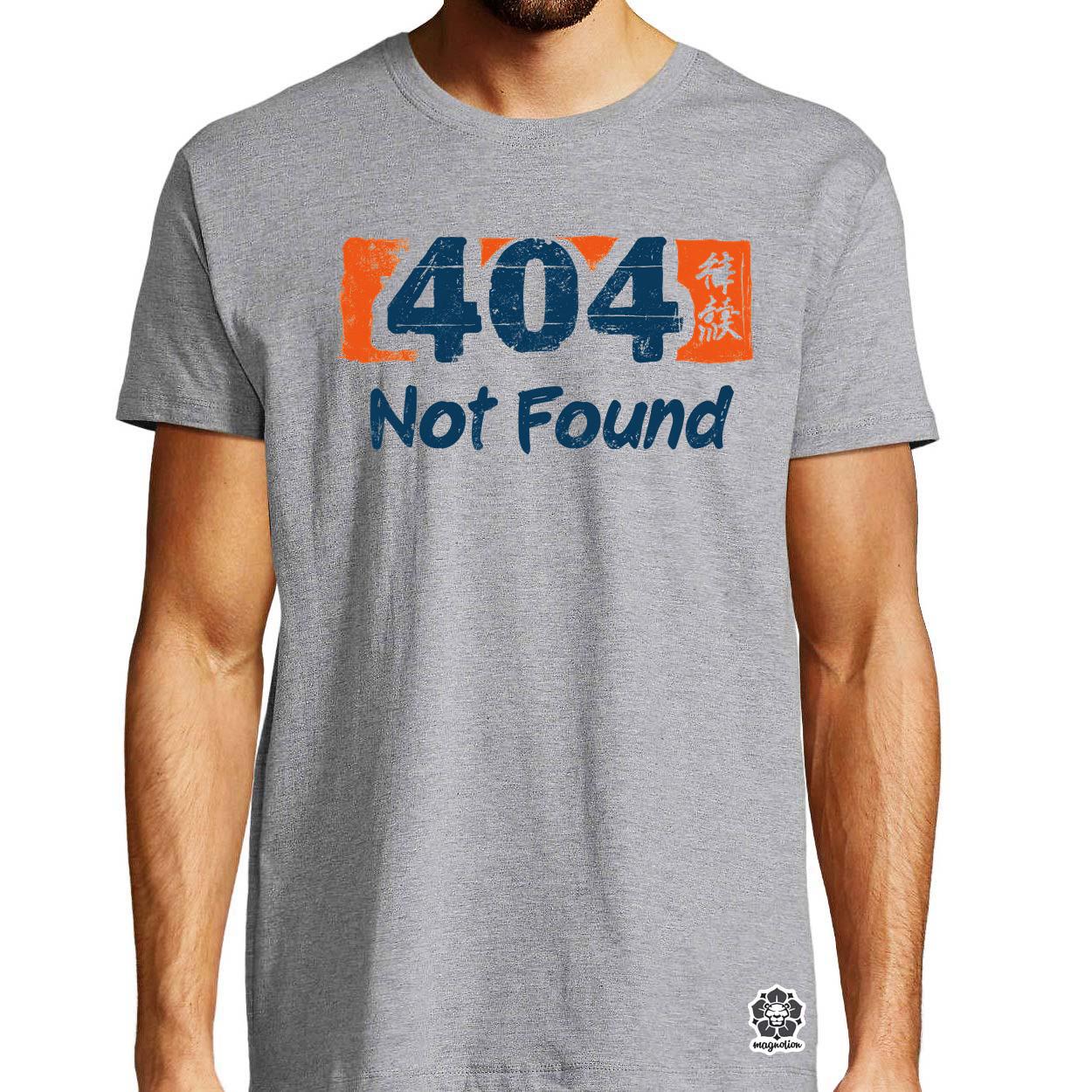 404 not found v5 egyedi póló 