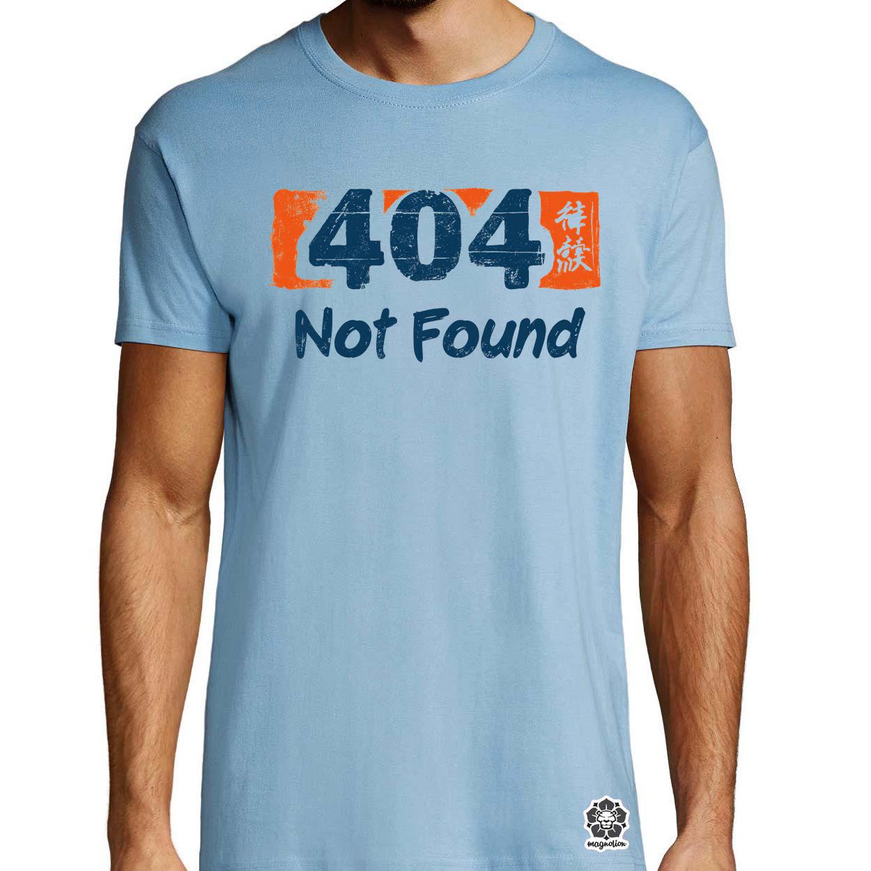 404 not found v5 egyedi póló 
