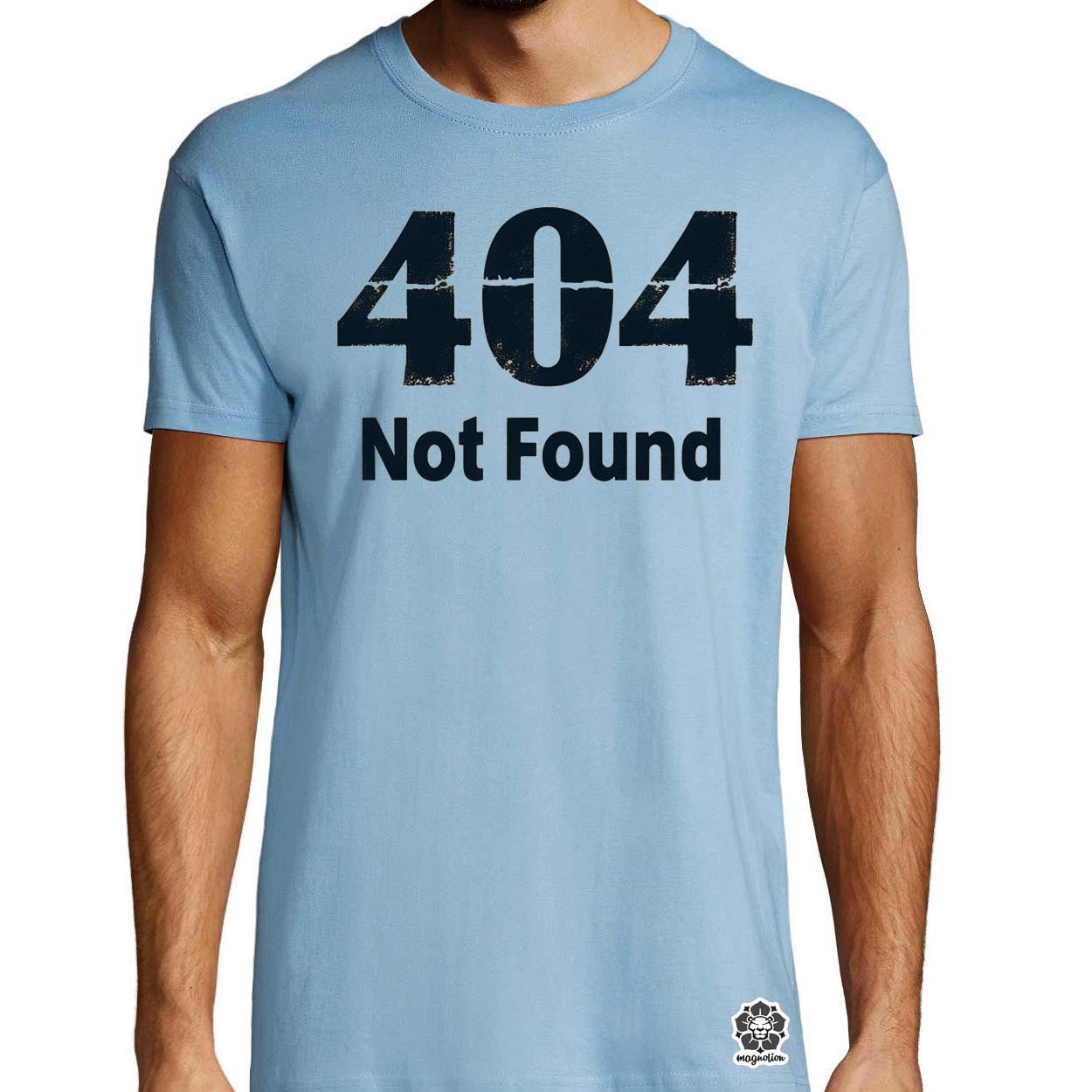404 not found v8 egyedi póló 