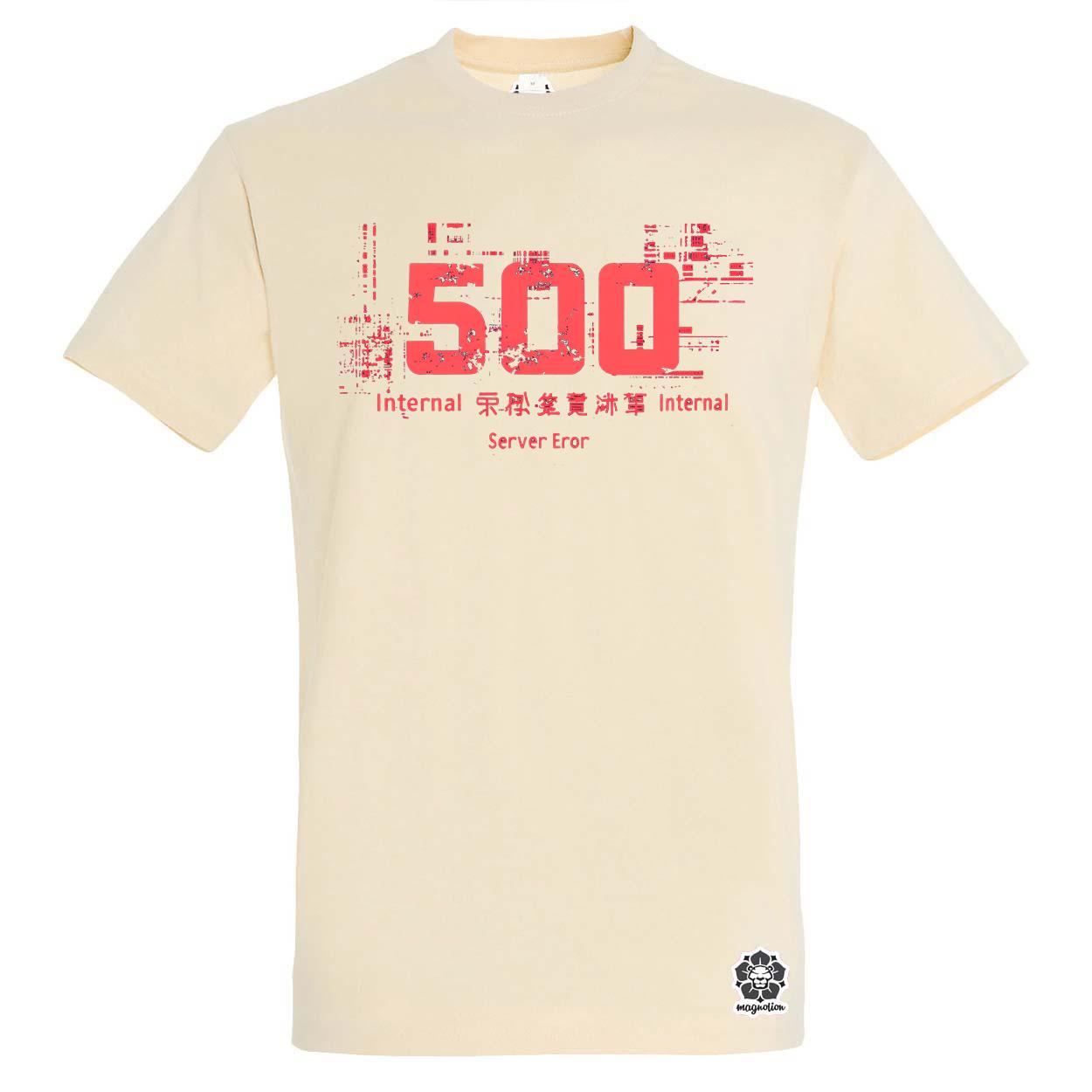 505 server error v4 egyedi póló 