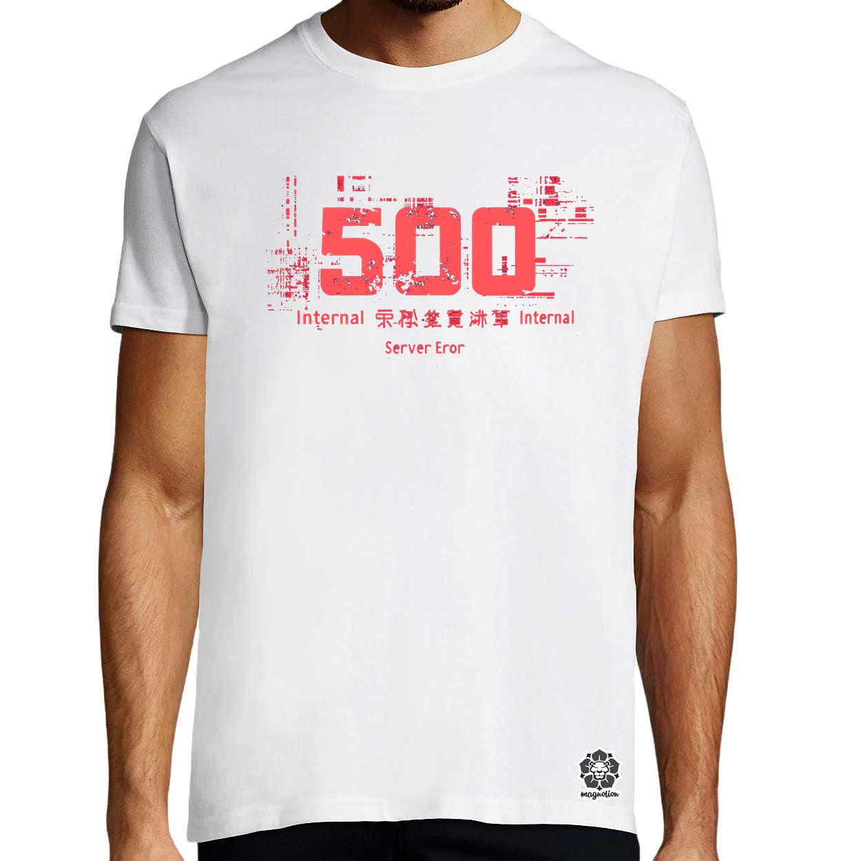 505 server error v4 egyedi póló 
