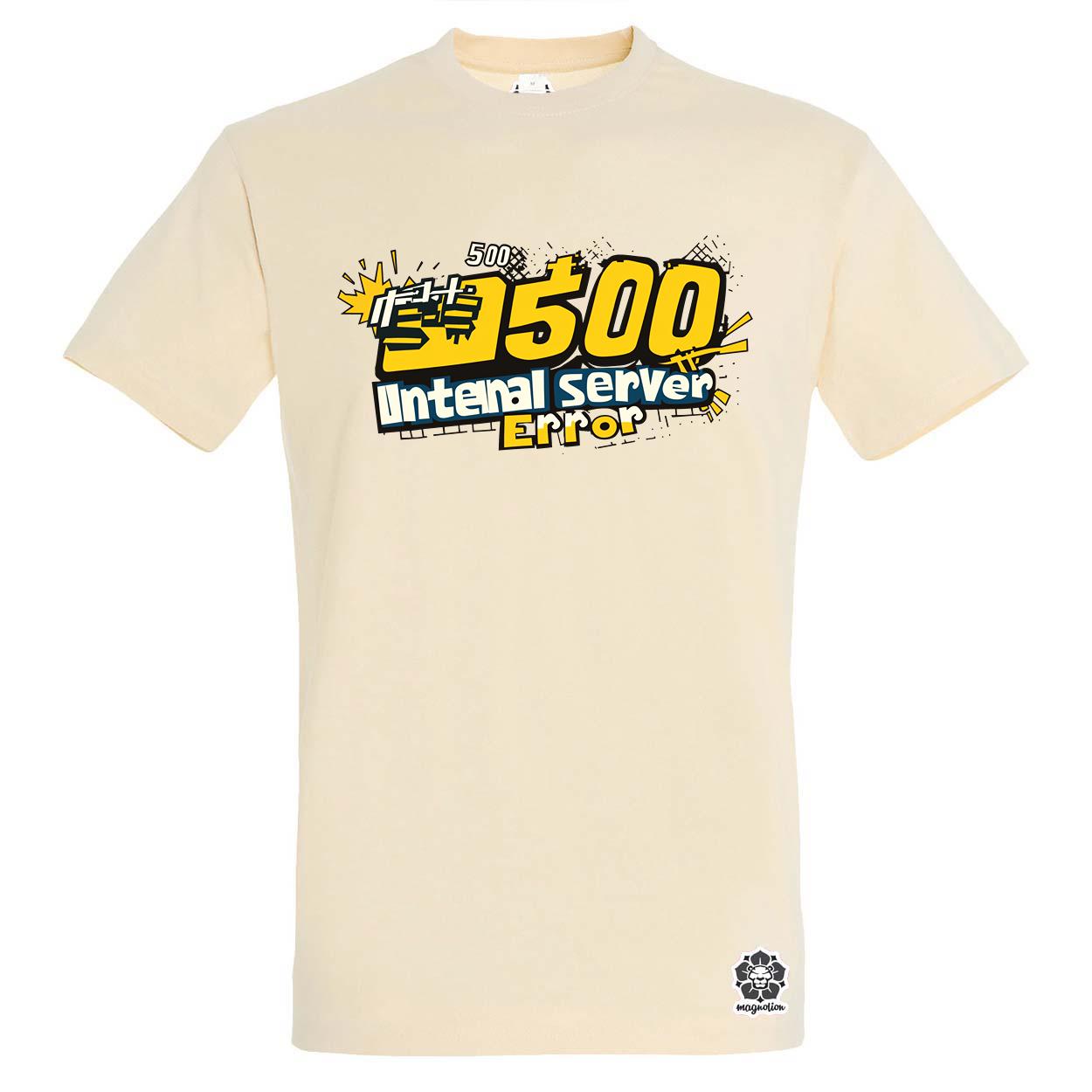 505 server error v8 egyedi póló 