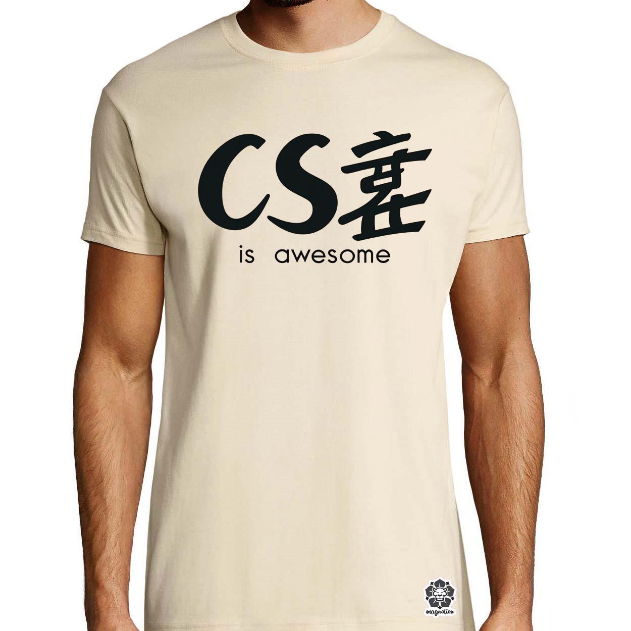 CSS is awesome v9 egyedi póló 