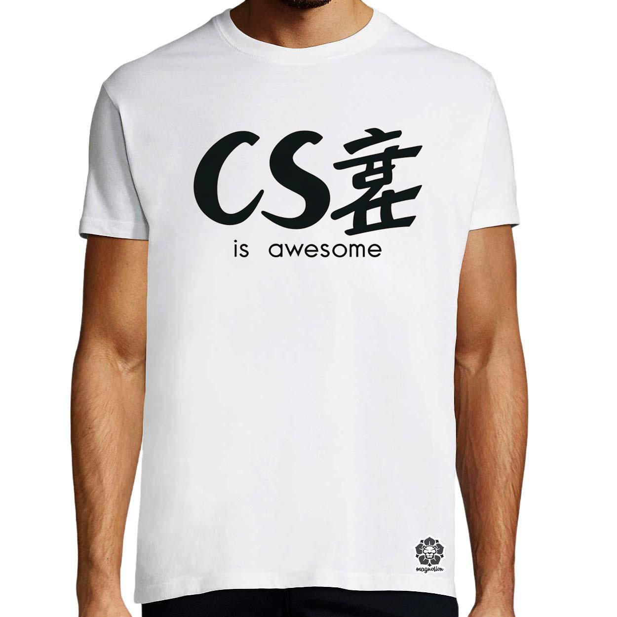 CSS is awesome v9 egyedi póló 