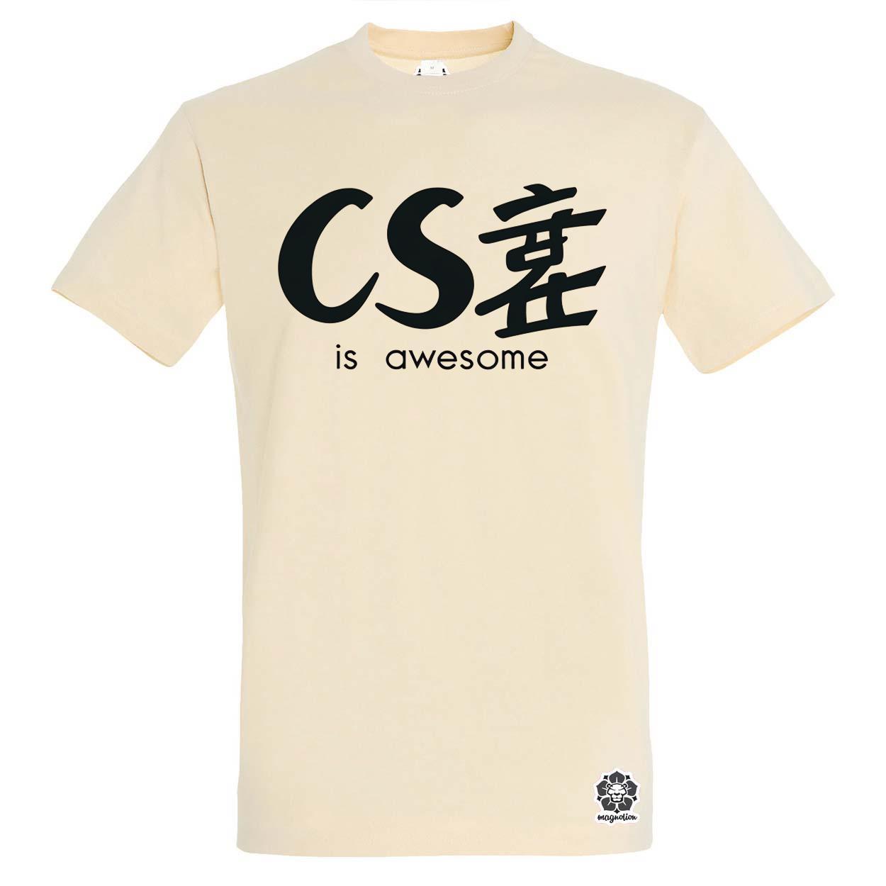 CSS is awesome v9 egyedi póló 