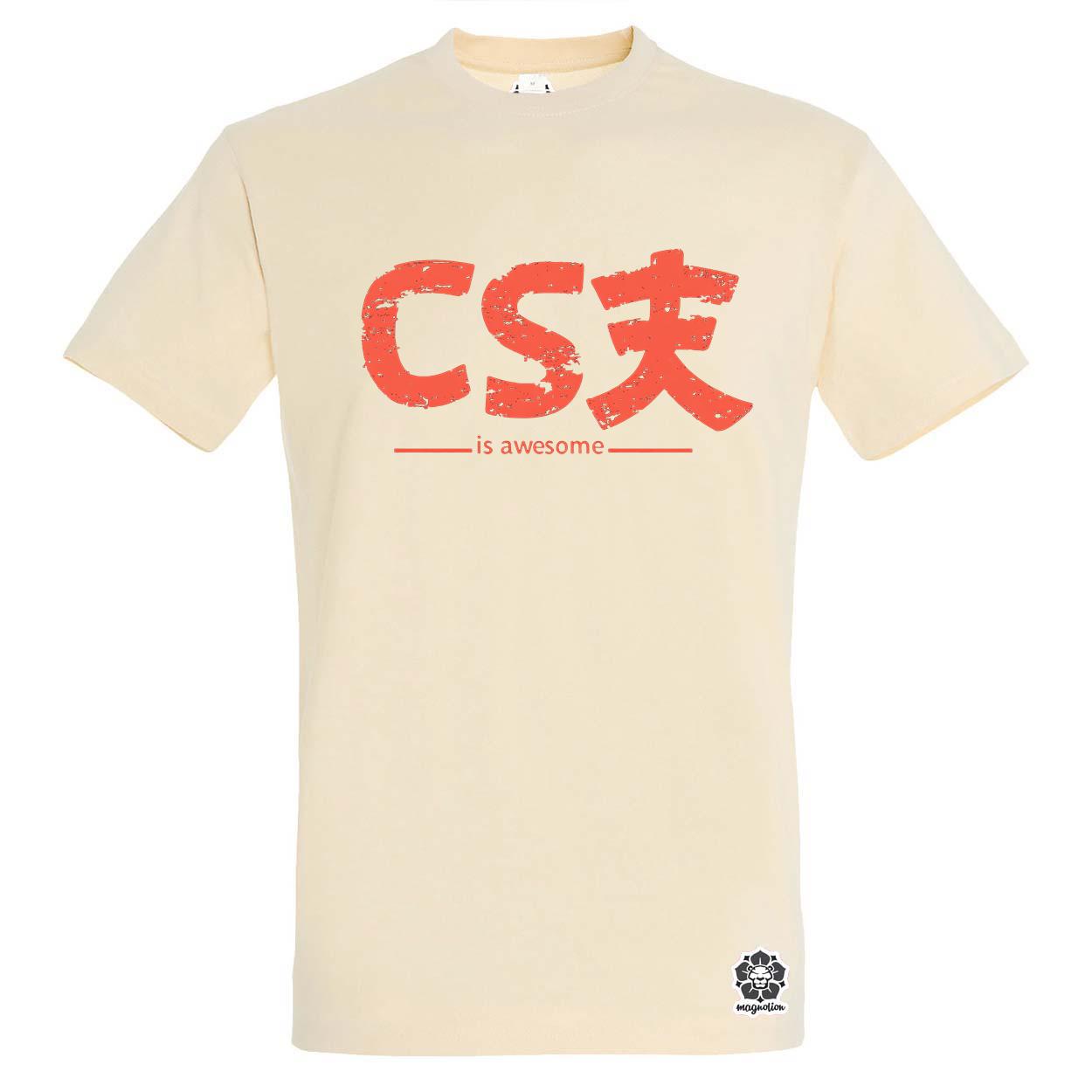 CSS is awesome v3 egyedi póló 