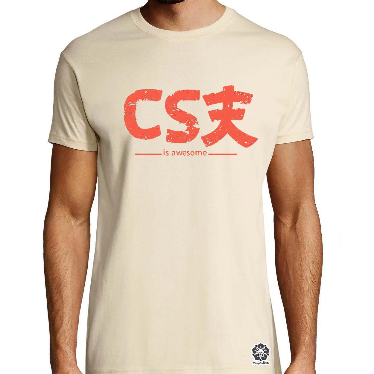 CSS is awesome v3 egyedi póló 