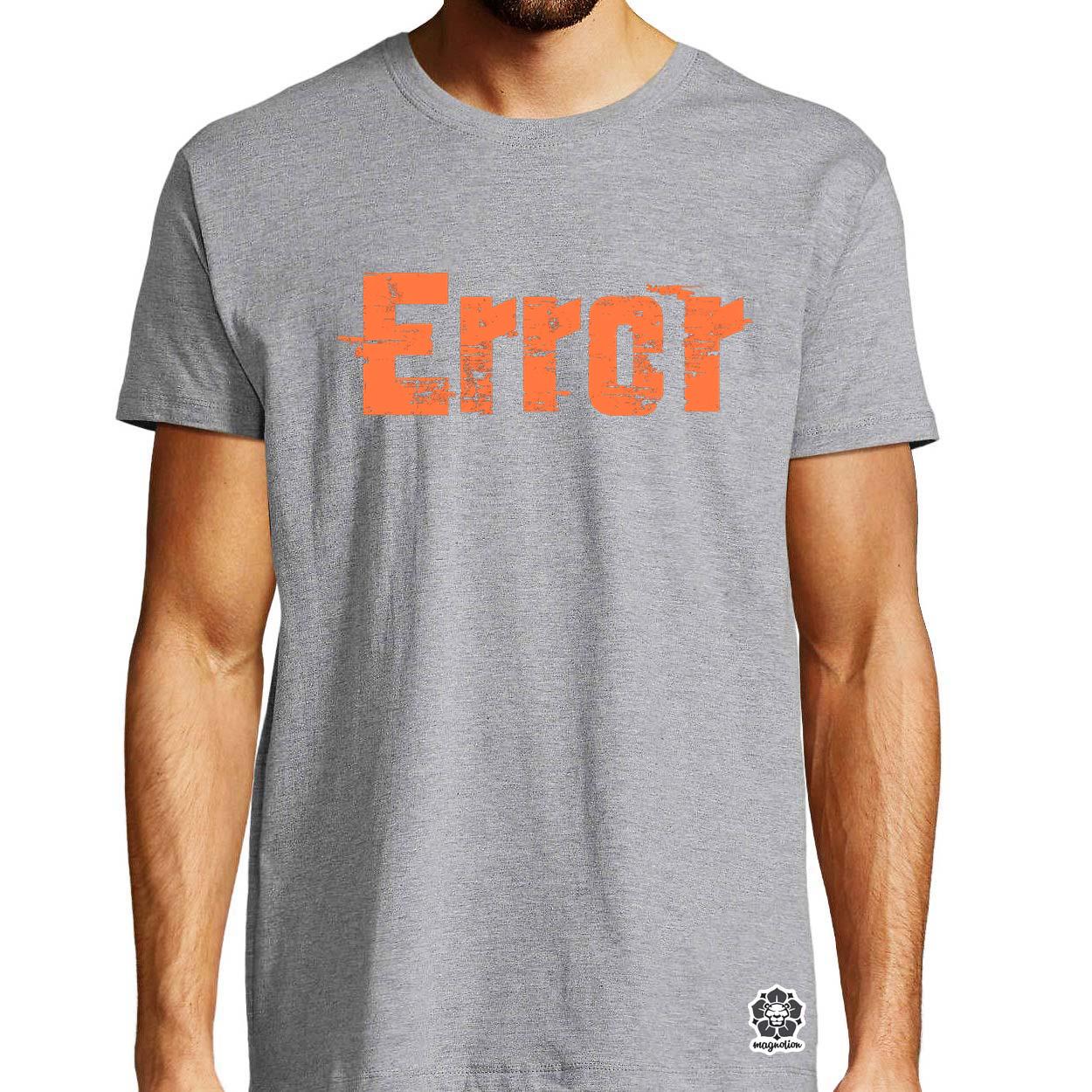 Error v10 egyedi póló 