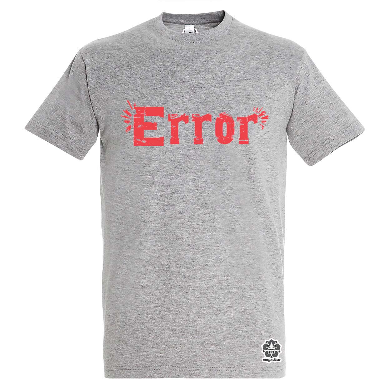 Error v1 egyedi póló 