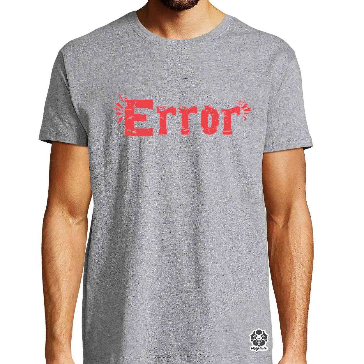 Error v1 egyedi póló 