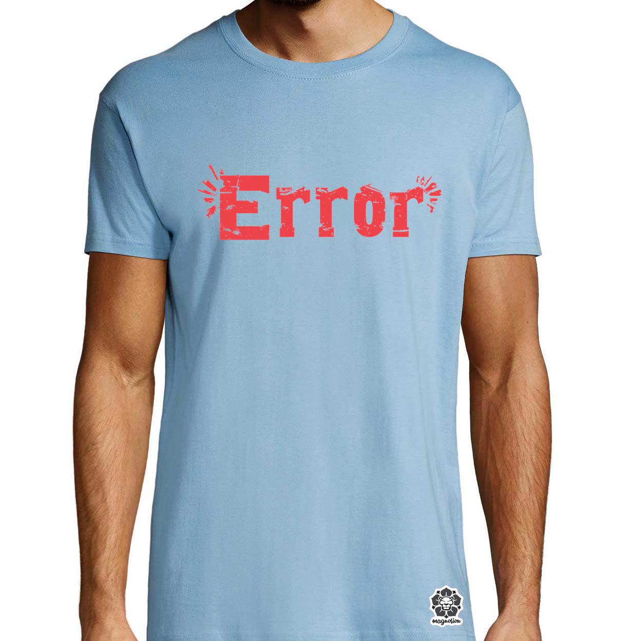 Error v1 egyedi póló 
