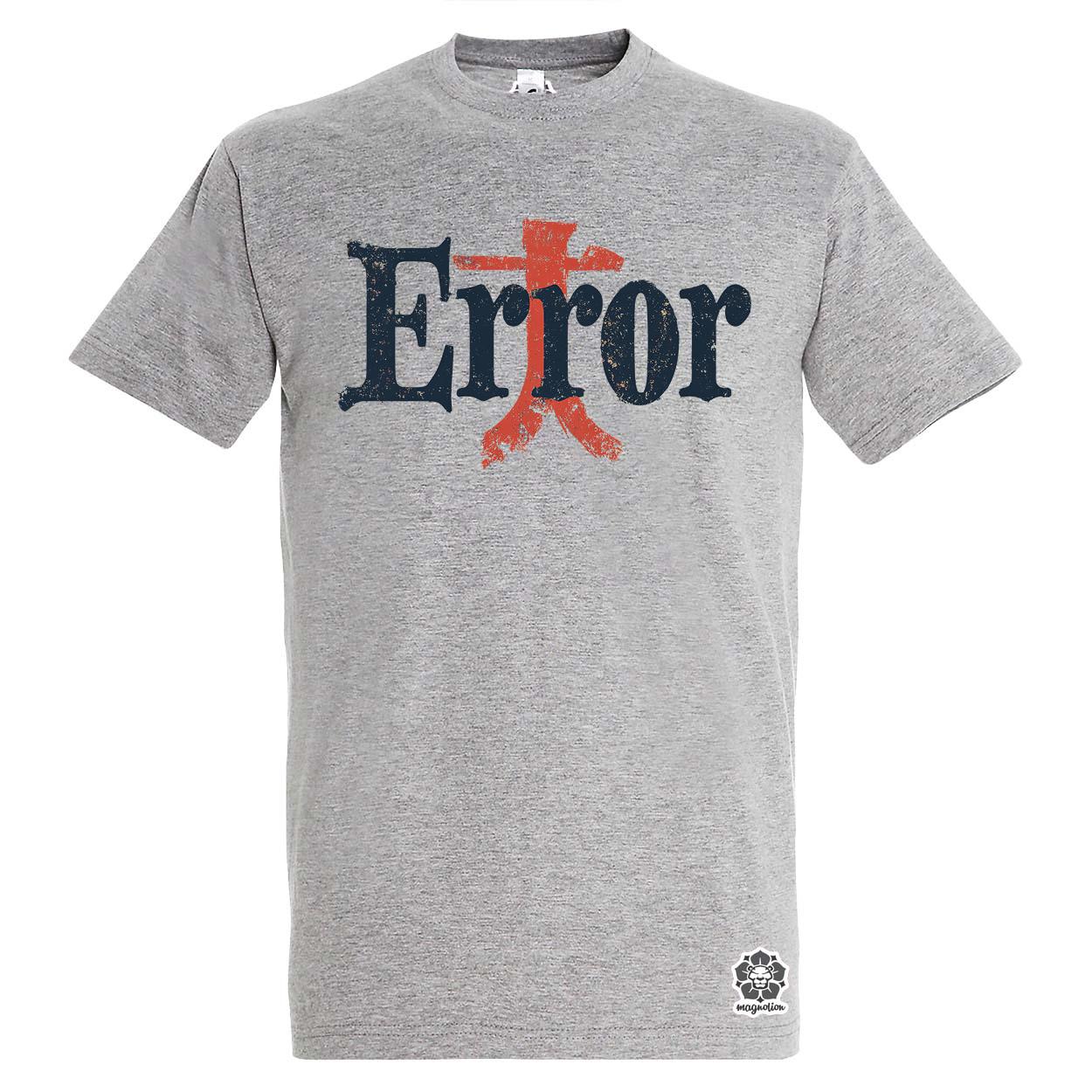 Error v2 egyedi póló 