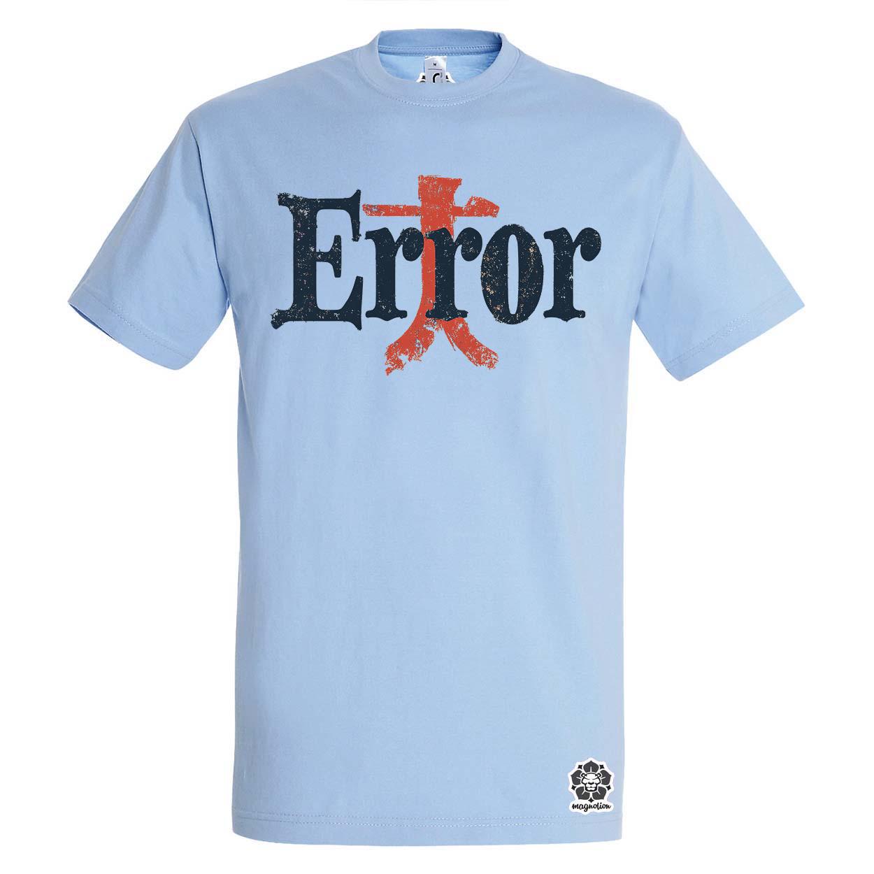 Error v2 egyedi póló 