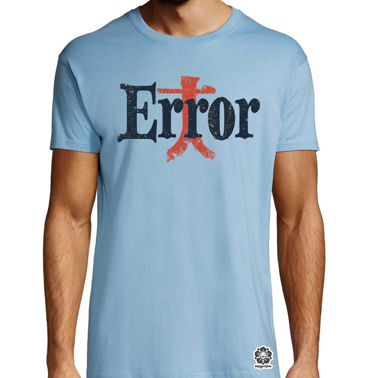 Error v2 egyedi póló 