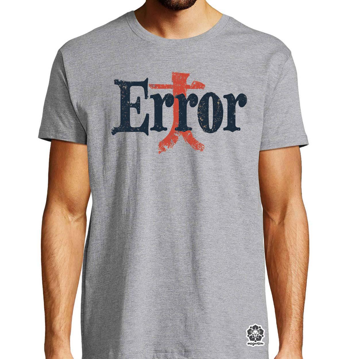 Error v2 egyedi póló 