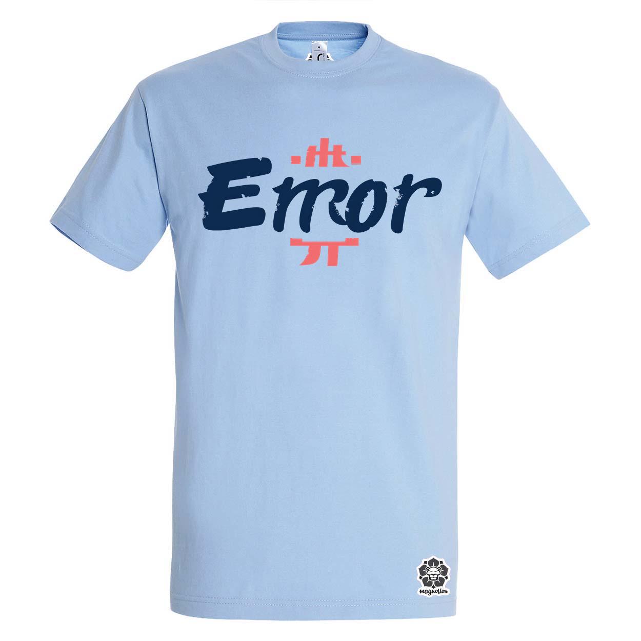 Error v4 egyedi póló 
