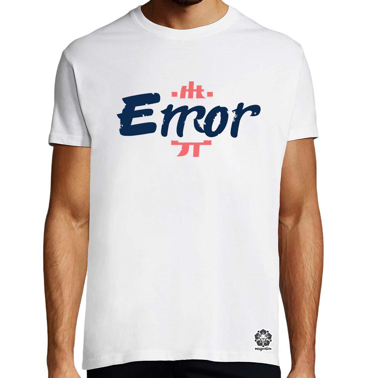 Error v4 egyedi póló 