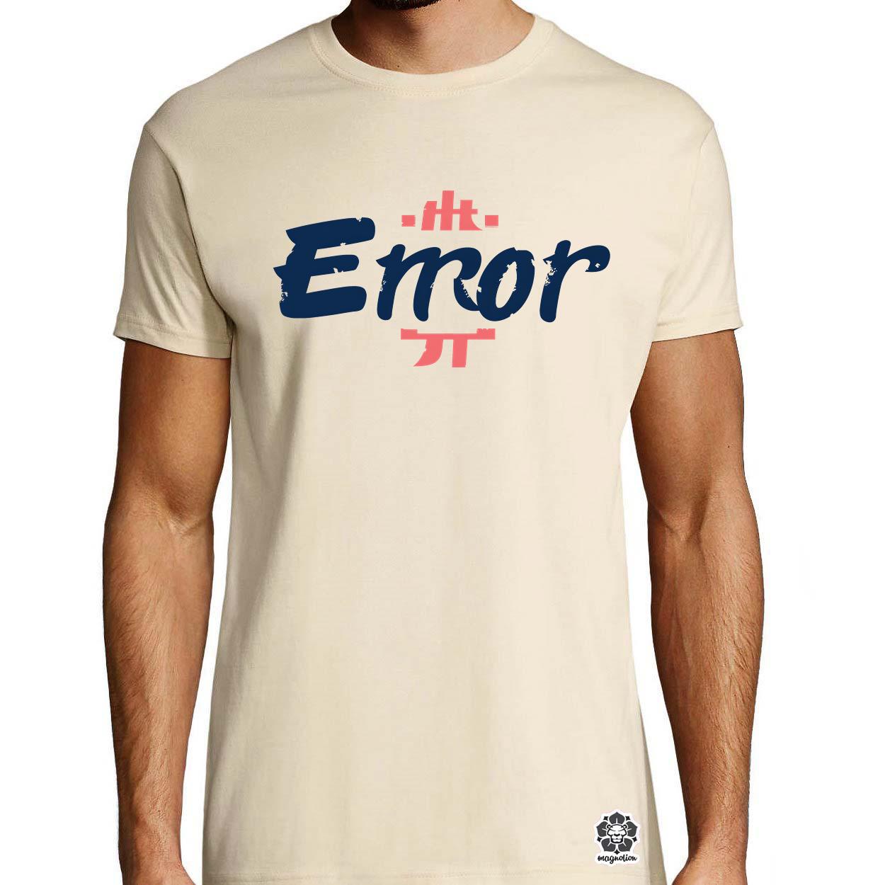 Error v4 egyedi póló 