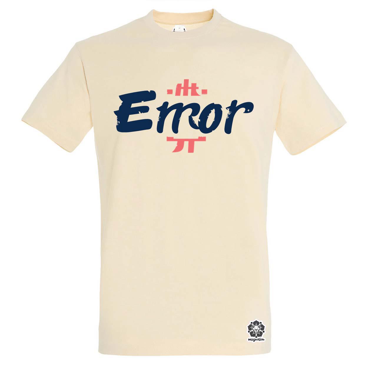 Error v4 egyedi póló 