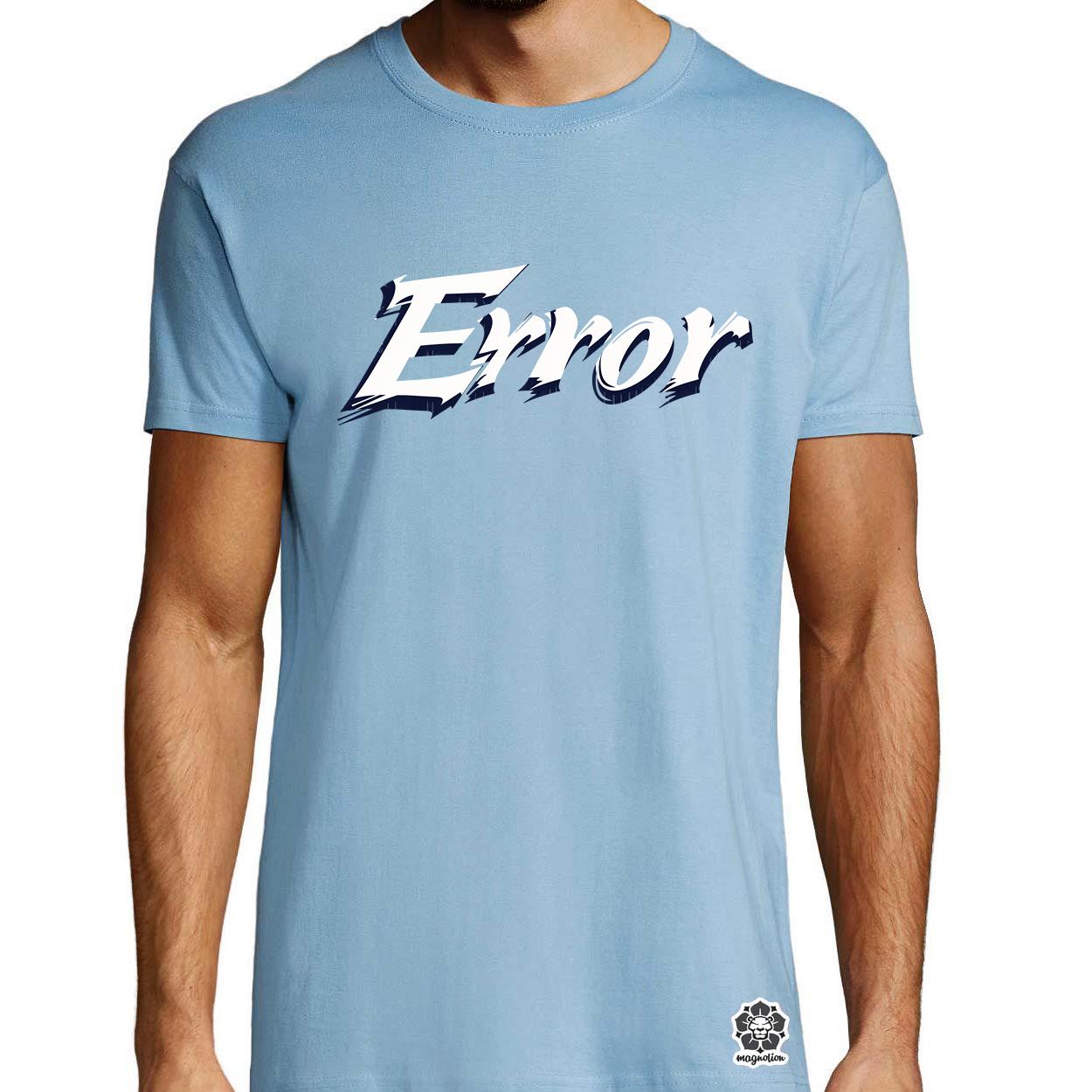 Error v6 egyedi póló 