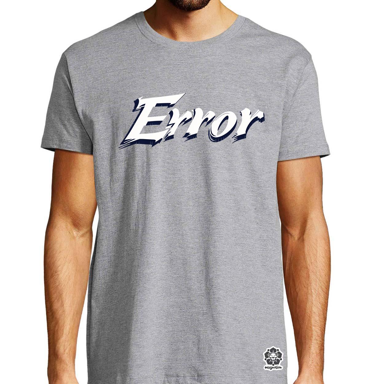 Error v6 egyedi póló 