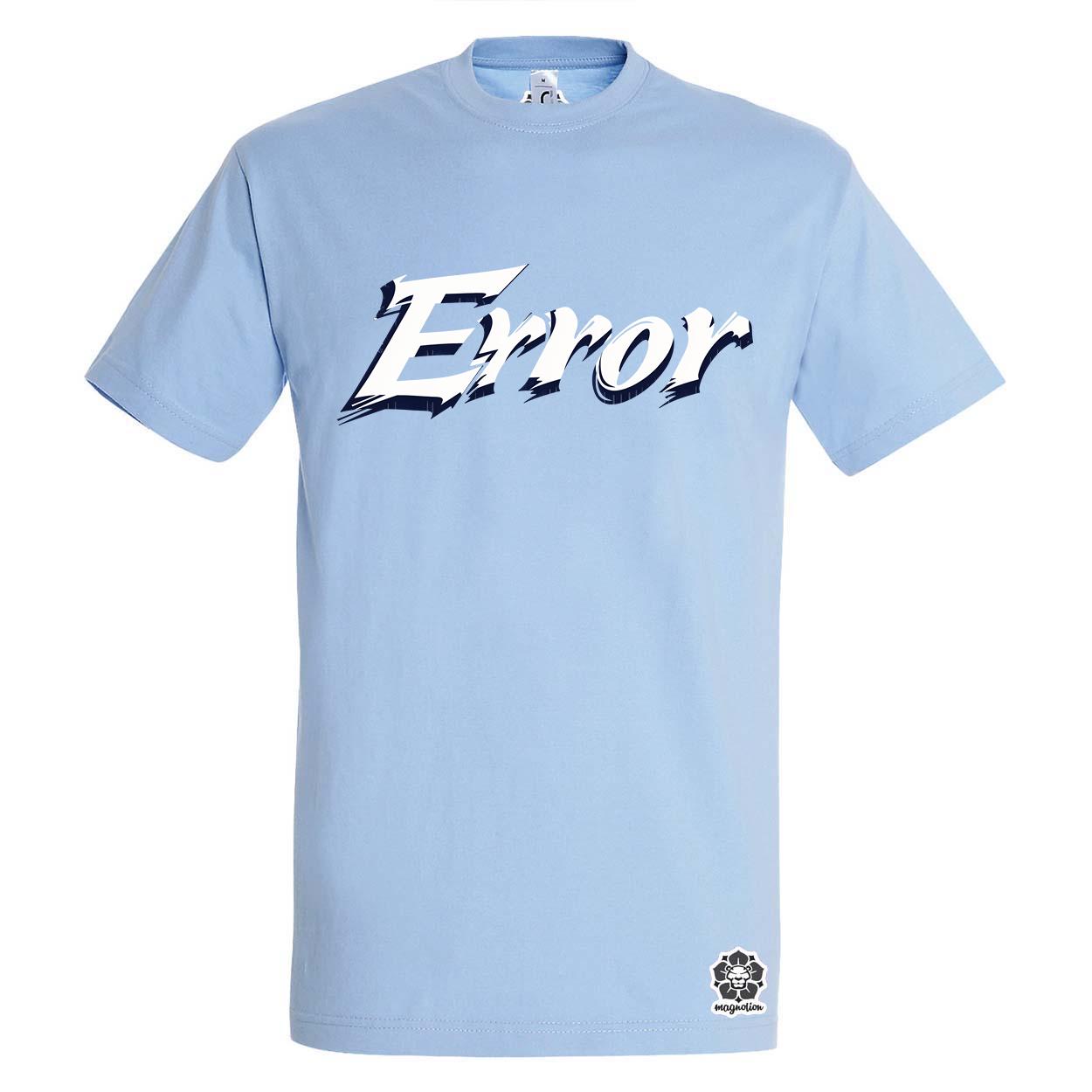 Error v6 egyedi póló 