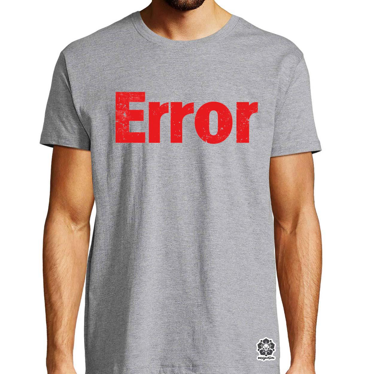 Error v7 egyedi póló 