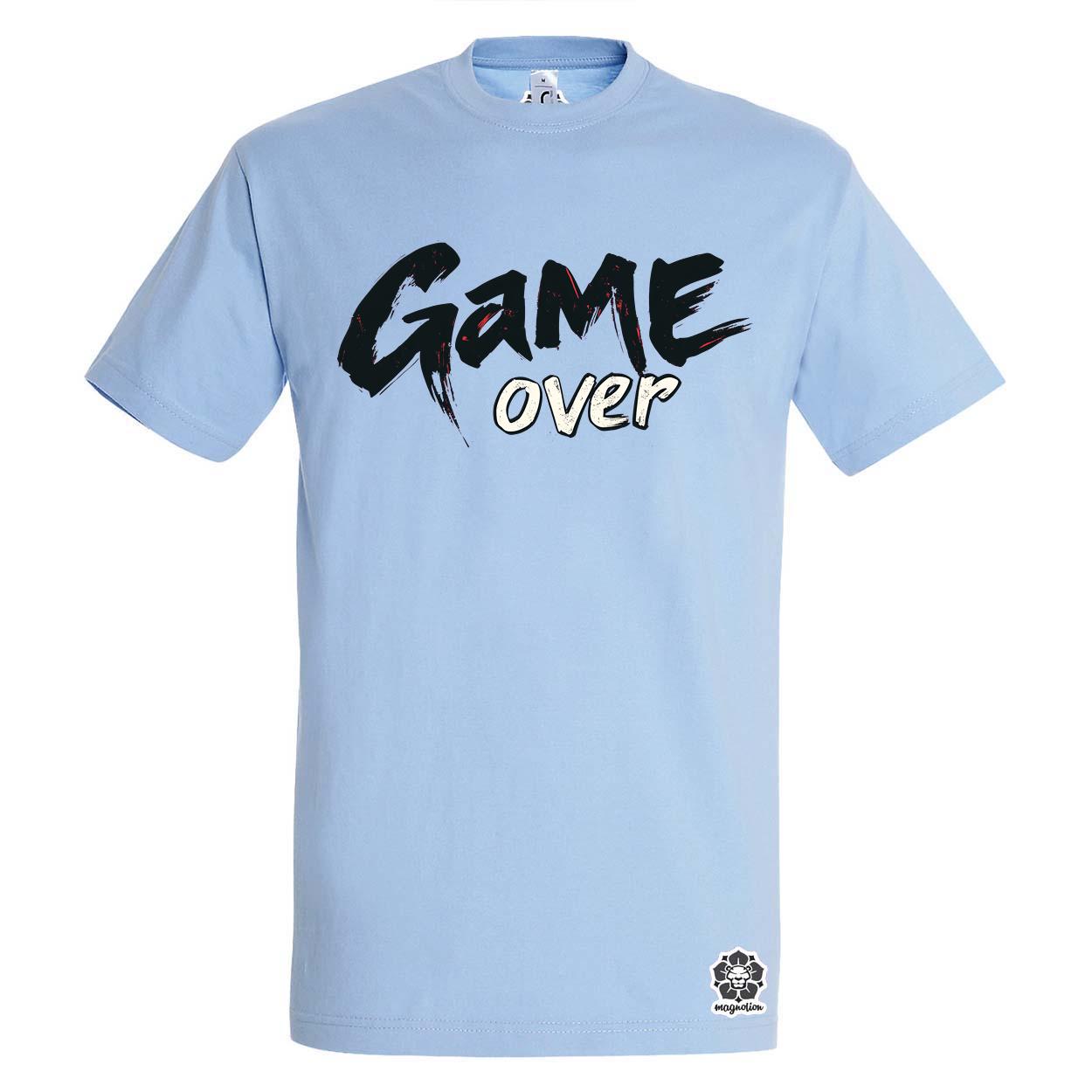 Game over v1 egyedi póló 
