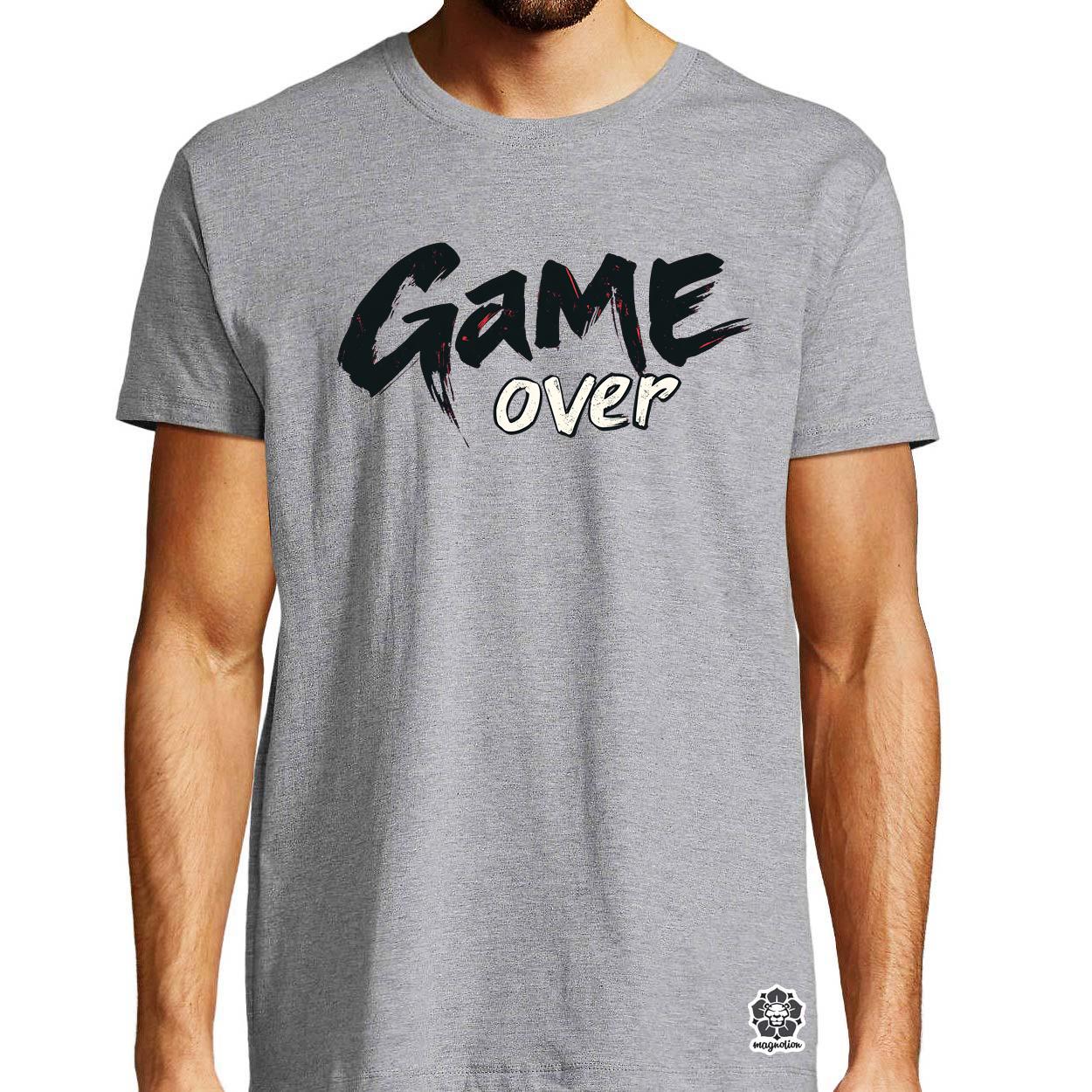 Game over v1 egyedi póló 
