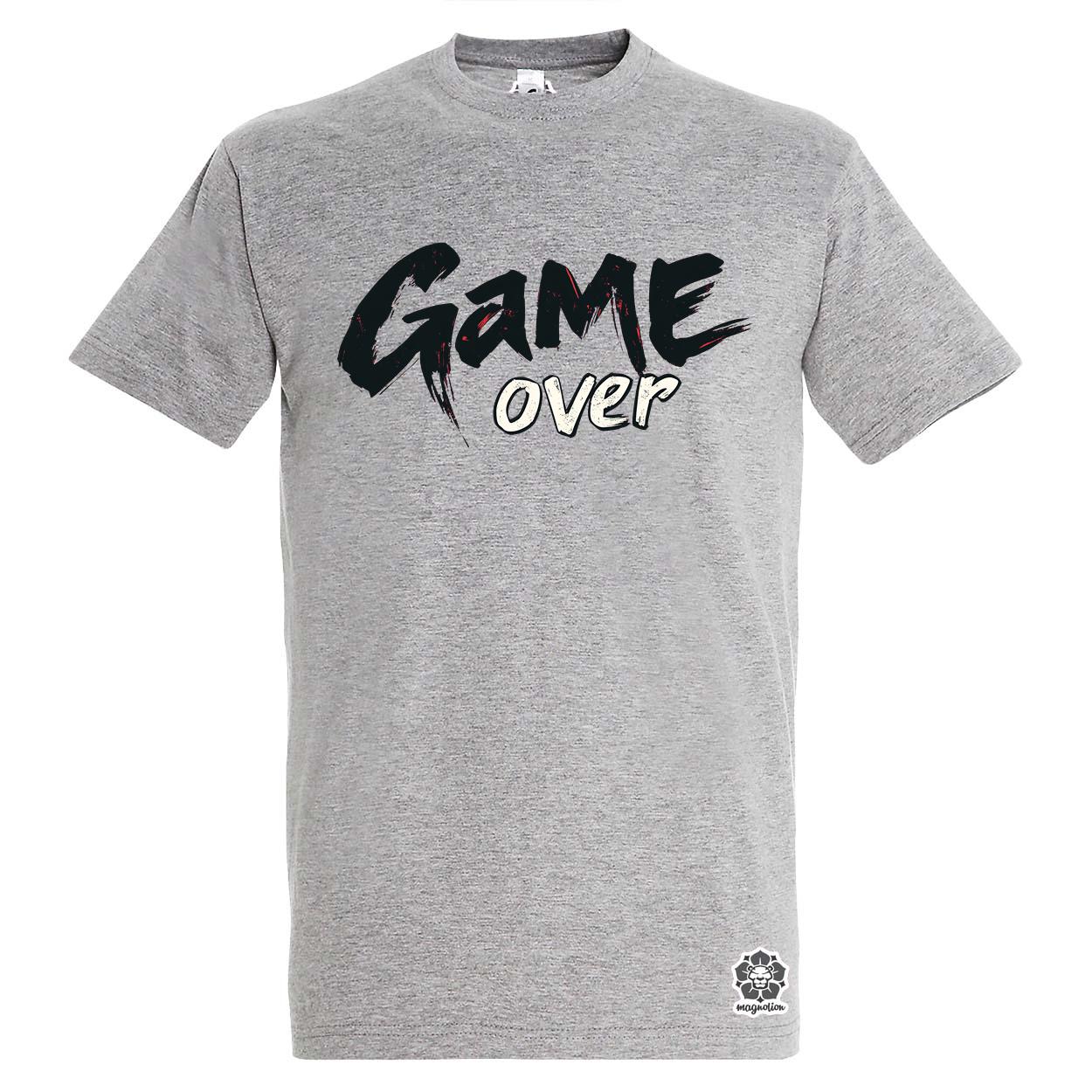 Game over v1 egyedi póló 