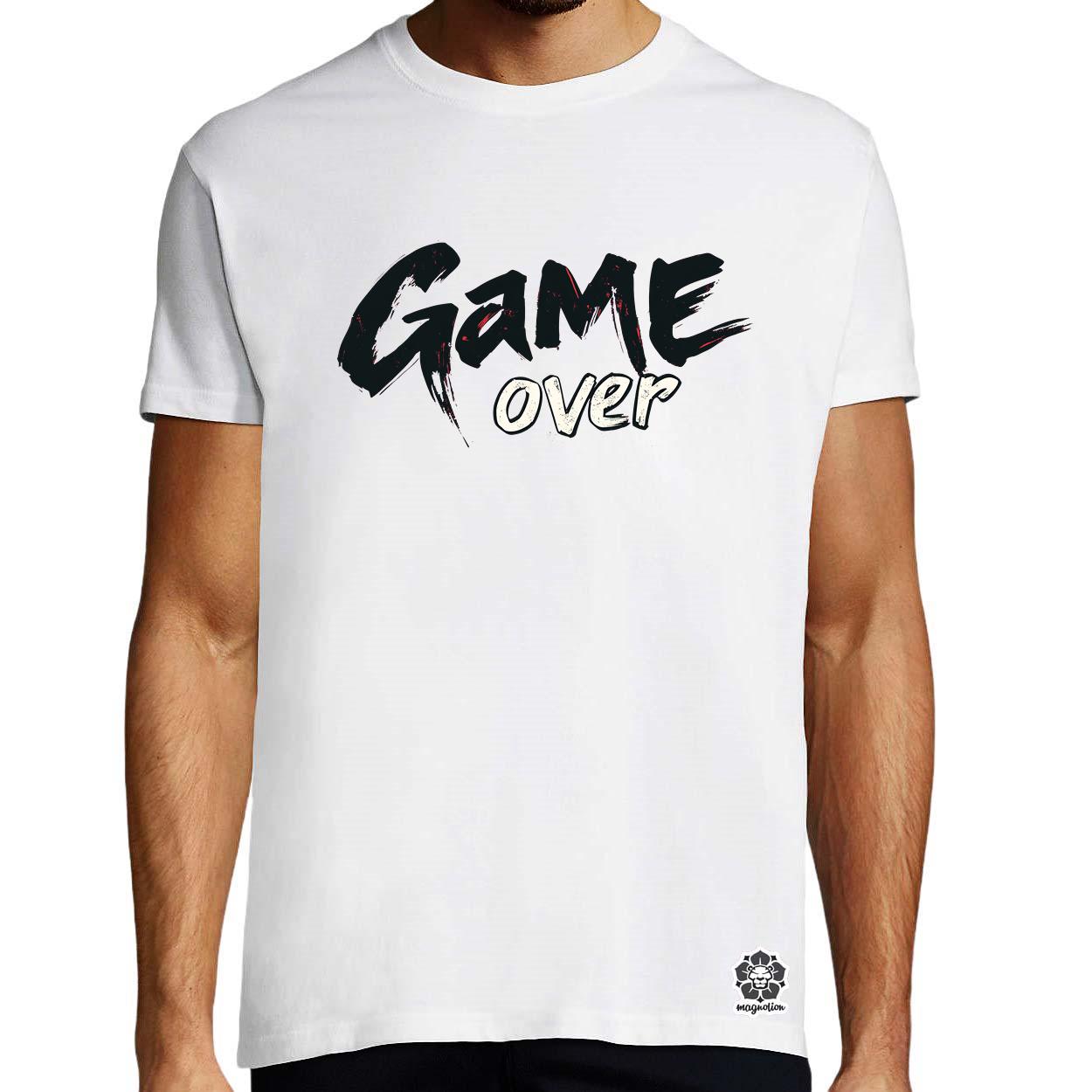Game over v1 egyedi póló 