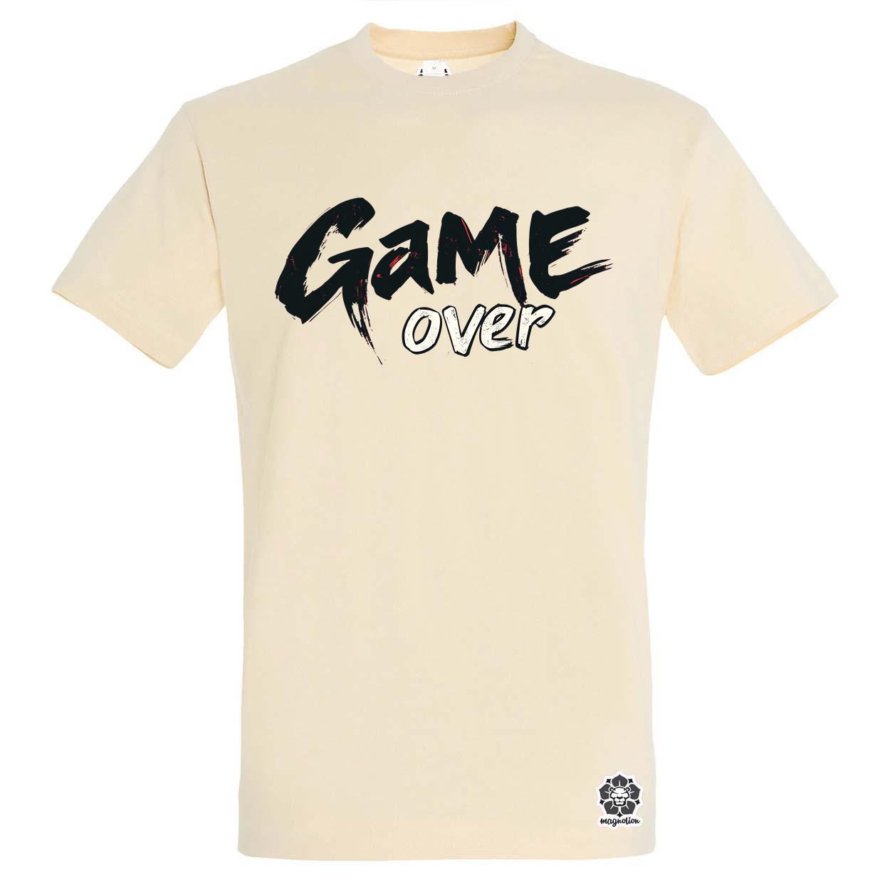 Game over v1 egyedi póló 