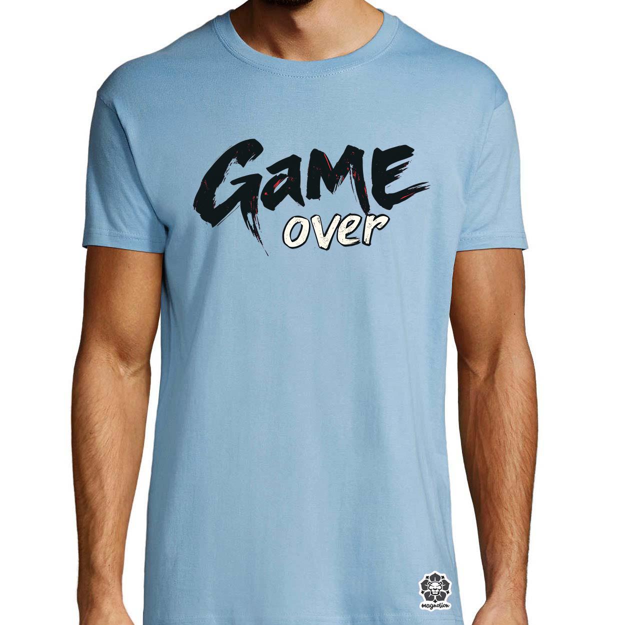 Game over v1 egyedi póló 