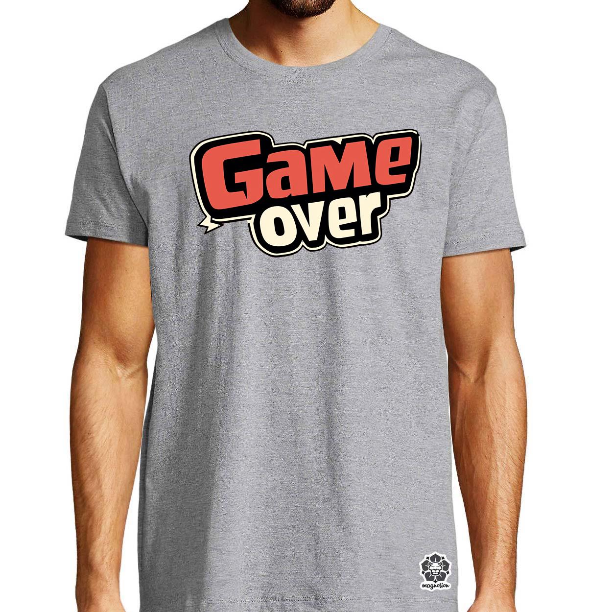 Game over v2 egyedi póló 