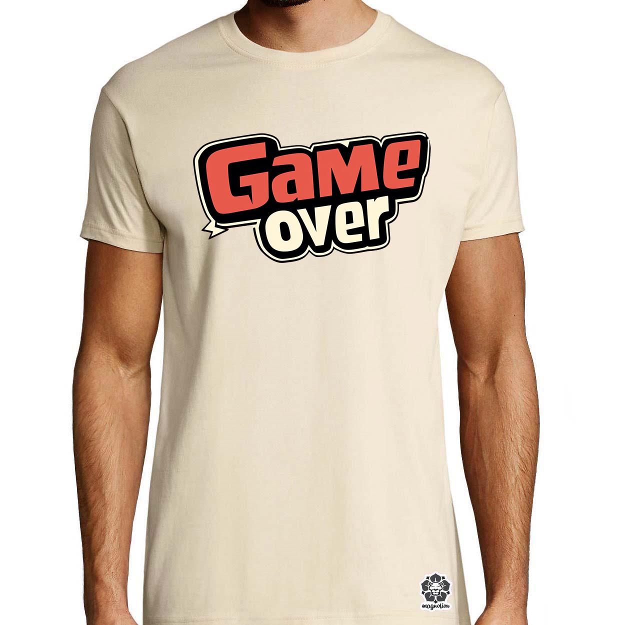 Game over v2 egyedi póló 