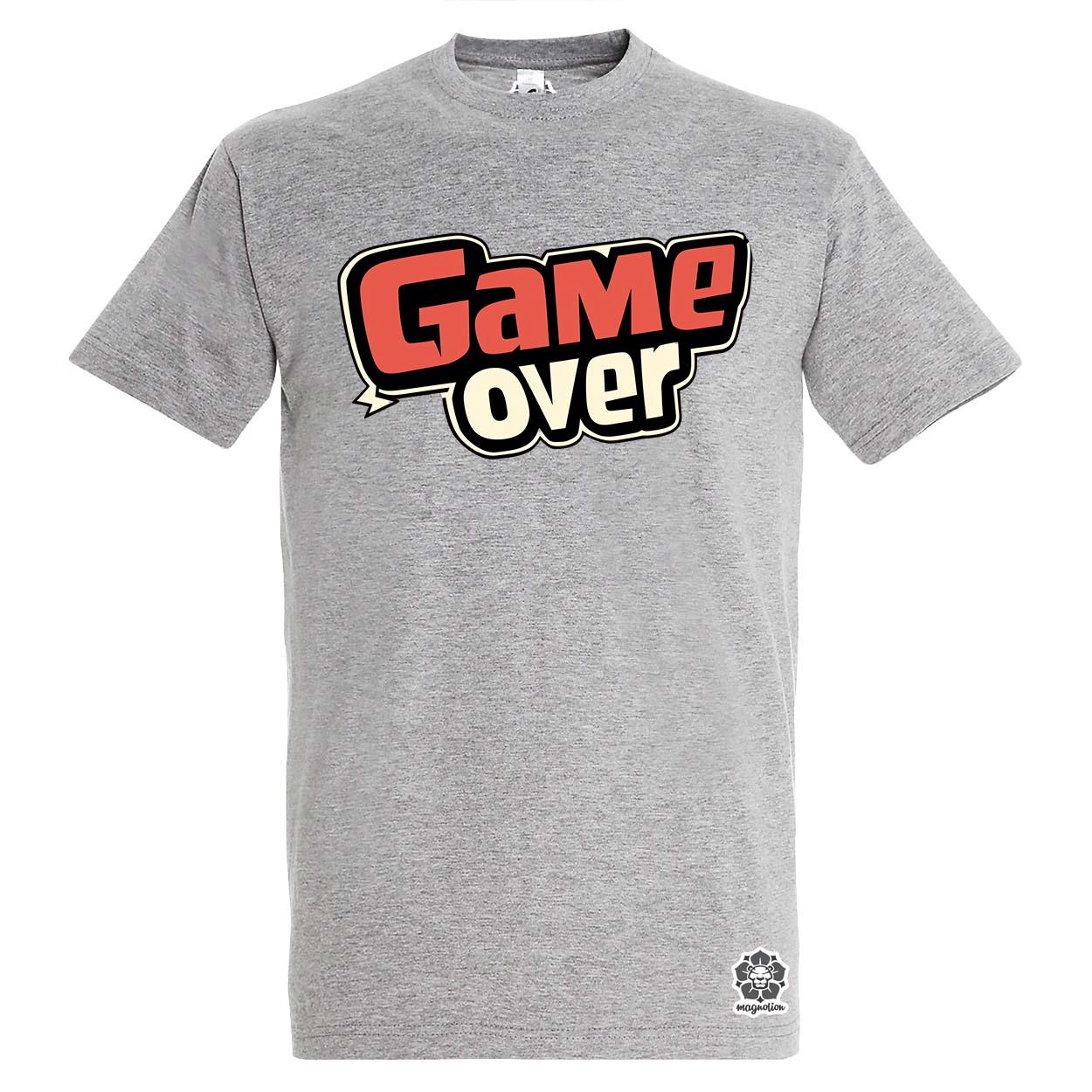 Game over v2 egyedi póló 