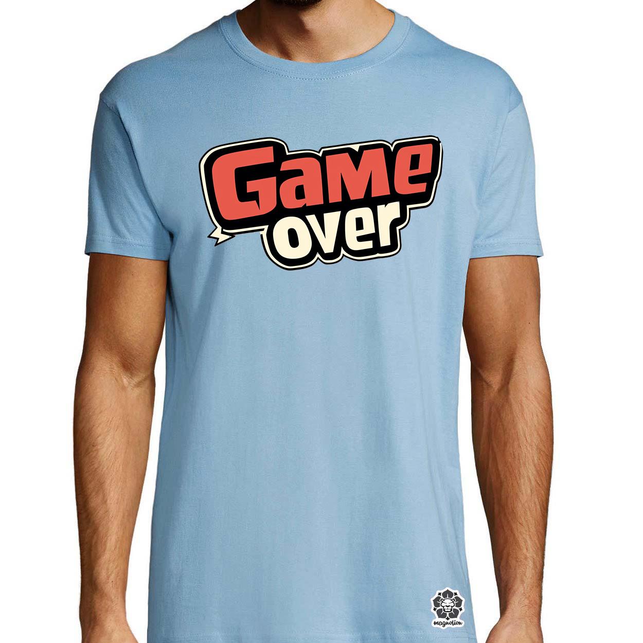 Game over v2 egyedi póló 