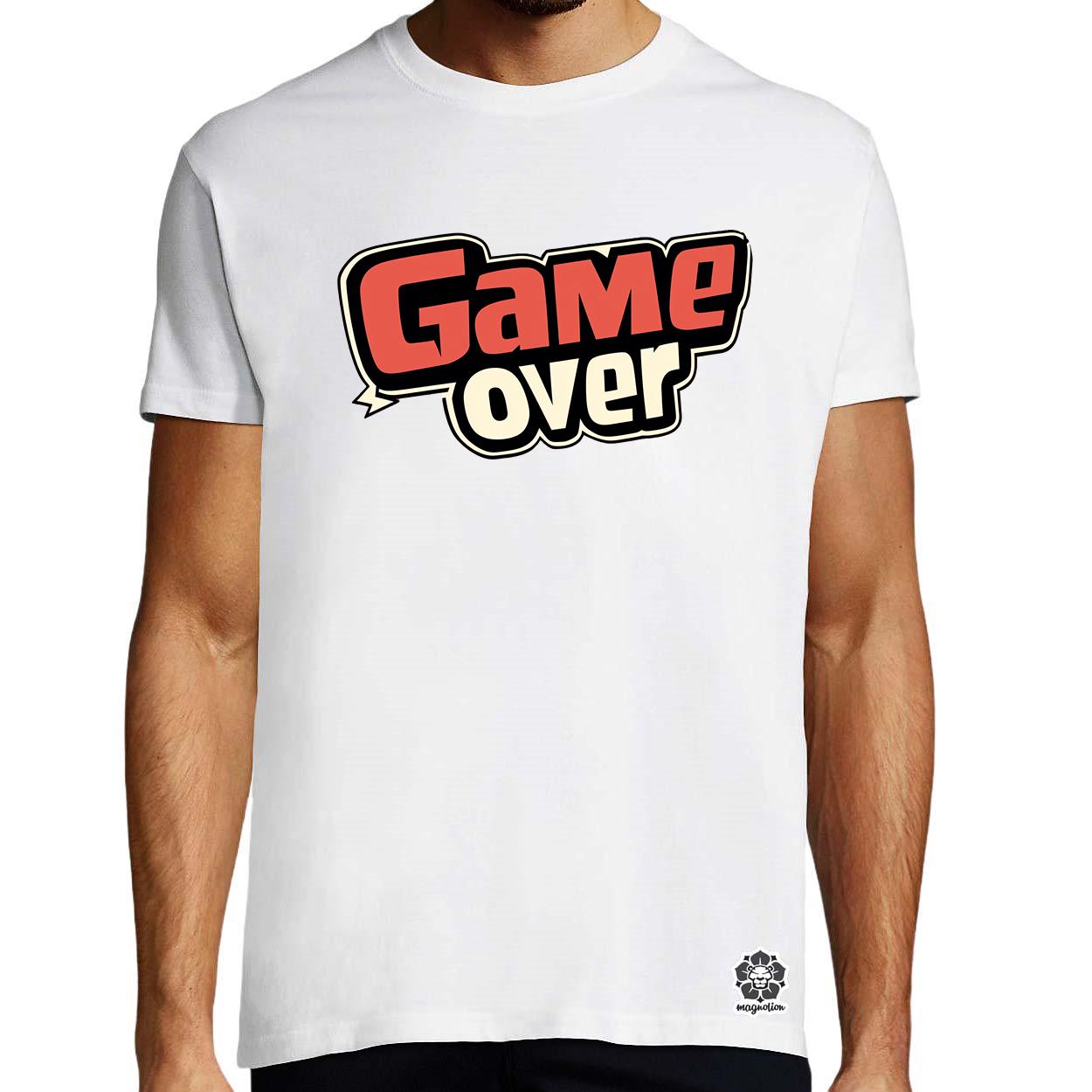 Game over v2 egyedi póló 