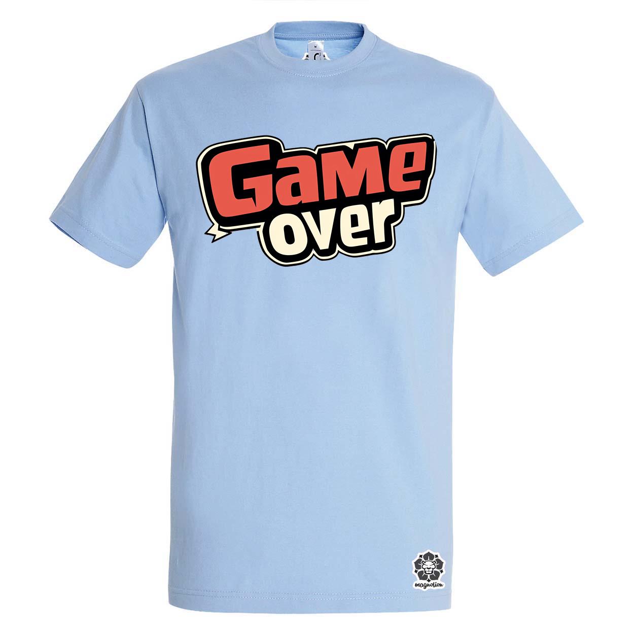 Game over v2 egyedi póló 