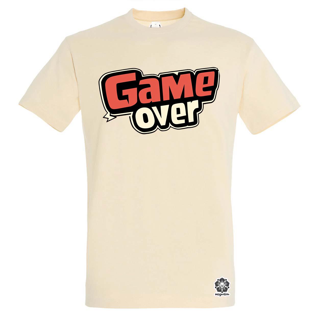 Game over v2 egyedi póló 