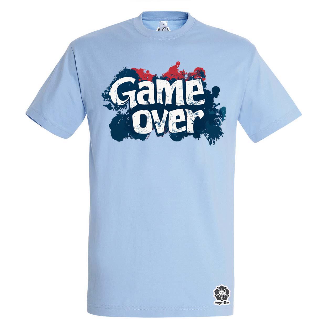 Game over v8 egyedi póló 