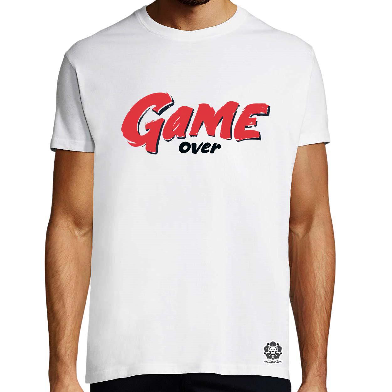 Game over v9 egyedi póló 