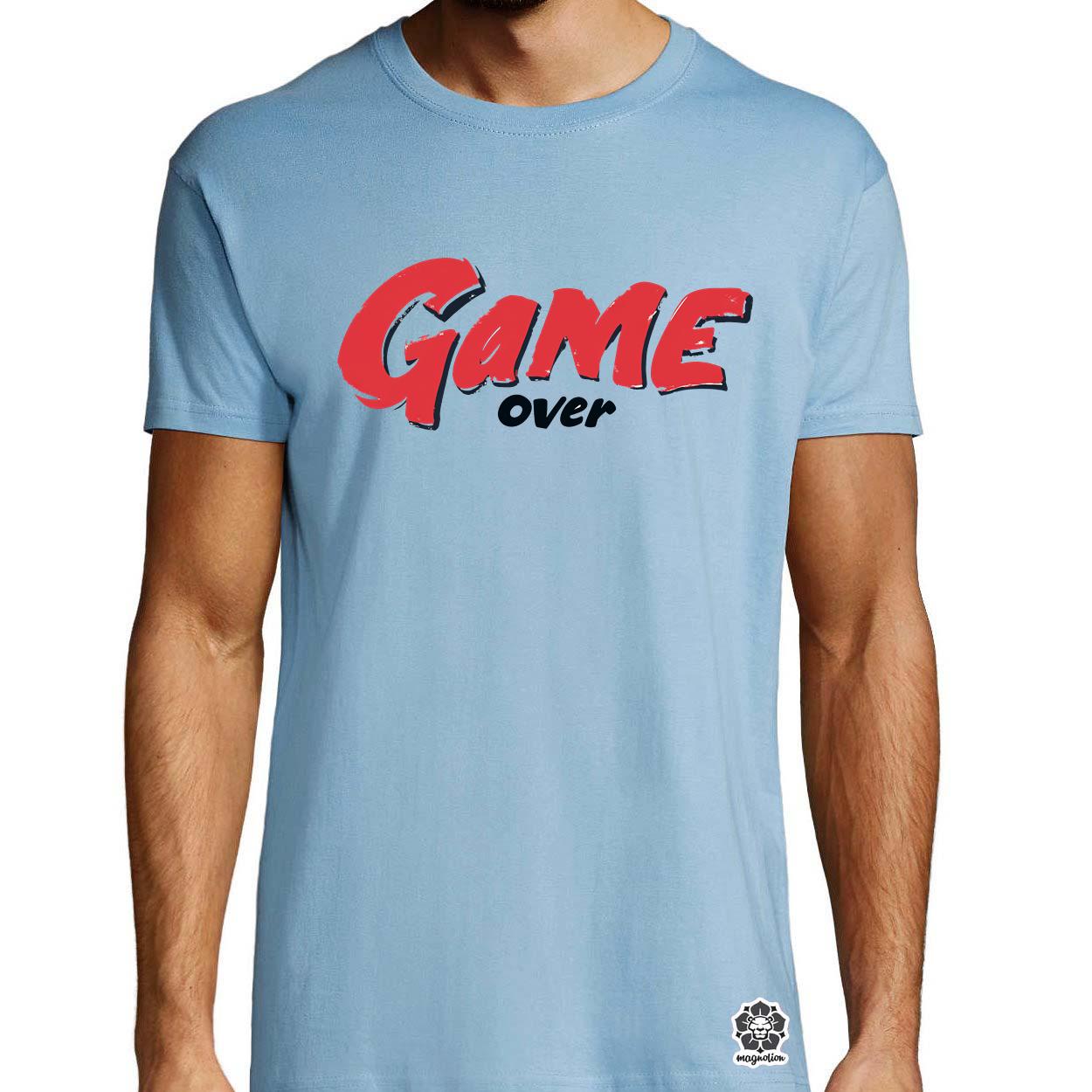 Game over v9 egyedi póló 