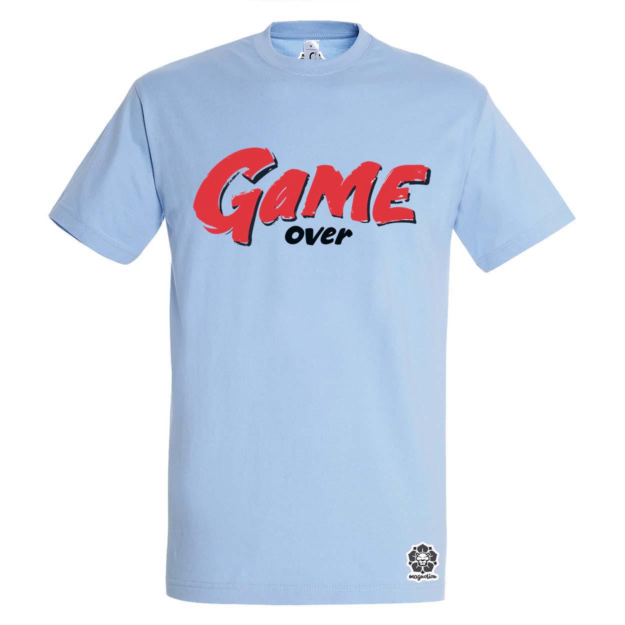 Game over v9 egyedi póló 